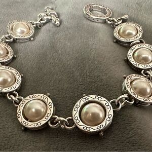 Brighton Pearl and Silver bracelet